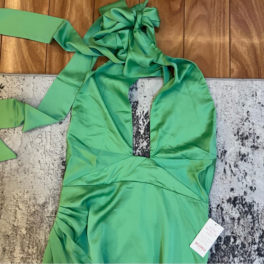 show me your mumu adele halter dress - Picture 8 of 10